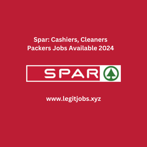 Spar: Cashiers, Cleaners Packers Jobs Available 2024