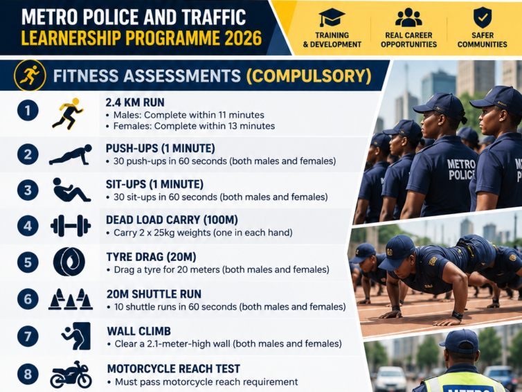 Metro Police and Traffic Learnership Programme 2026