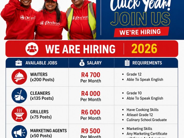 Pedros: Cashiers Grillers And Prepper