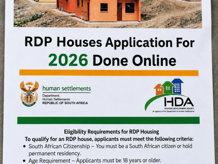 How to Apply for an RDP House in South Africa in 2026: Requirements, Documents and Application Process